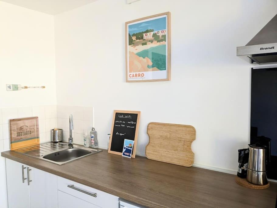 Sausset-Les-Pins, T2 Bord De Mer Exterior foto